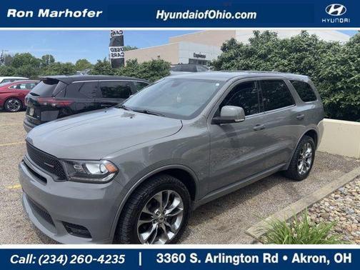 Gray 2019 Dodge Durango GT Plus
