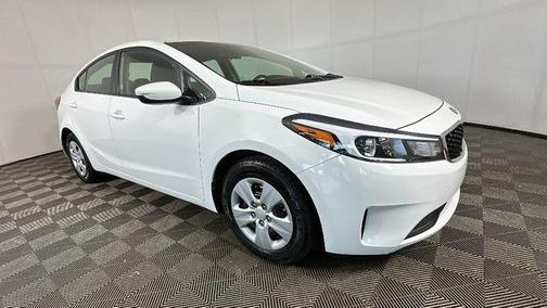 Clear White 2018 Kia Forte LX