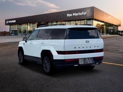 Serenity White 2026 Hyundai SANTA FE HEV Calligraphy