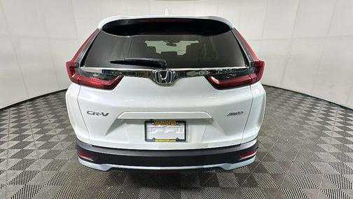 Platinum White 2020 Honda CR-V AWD EX