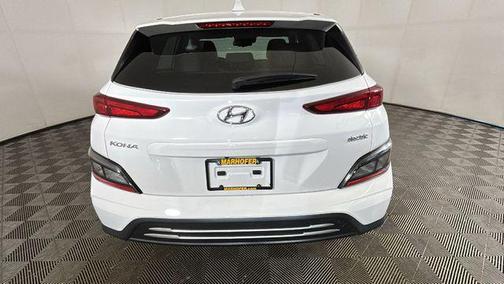 Lunar White 2023 Hyundai KONA EV SE