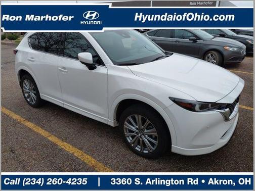 Rhodium White Metallic 2023 Mazda CX-5 2.5 Turbo Signature