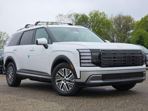 Creamy White Pearl 2026 Hyundai Palisade Hybrid SEL Premium 7P