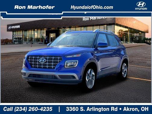 Intense Blue 2026 Hyundai VENUE SEL