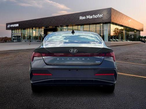 Amazon Gray 2026 Hyundai ELANTRA HEV Blue