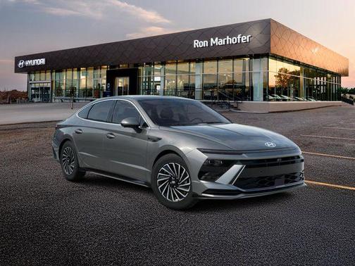 Portofino Gray 2026 Hyundai SONATA Hybrid Limited