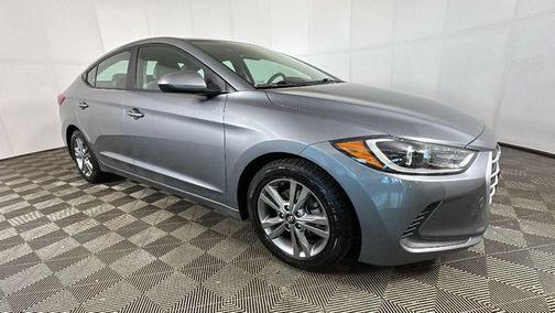 Gray 2018 Hyundai ELANTRA SEL
