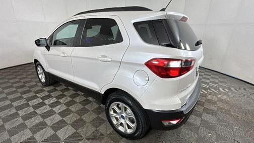White Platinum Metallic Tri-Coat 2020 Ford EcoSport SE