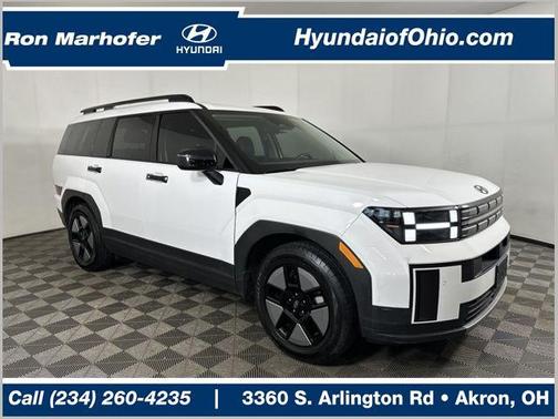 Serenity White 2025 Hyundai SANTA FE SEL 2.4