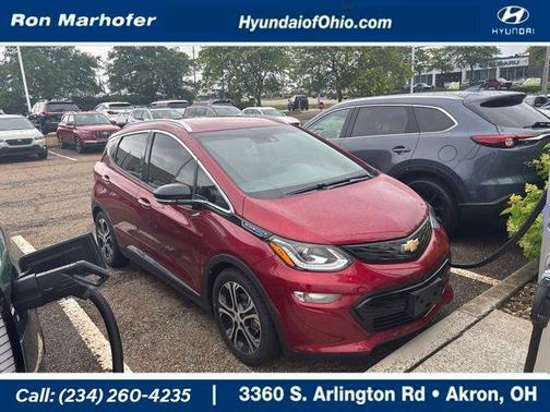 Cajun Red Tintcoat 2020 Chevrolet Bolt EV FWD Premier