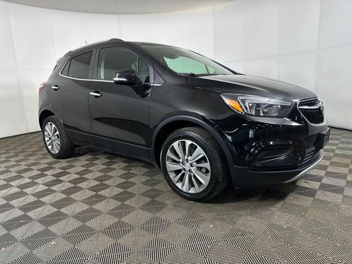 Ebony Twilight Metallic 2018 Buick Encore Preferred