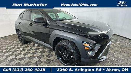 Abyss Black Pearl 2026 Hyundai KONA SEL Sport