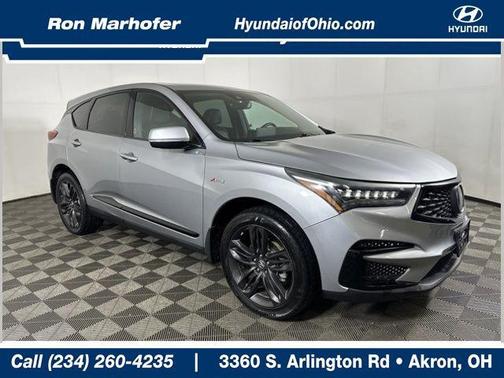 Lunar Silver Metallic 2020 Acura RDX A-Spec