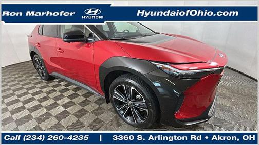 Supersonic Red w/Black Roof 2023 Toyota bZ4X Limited