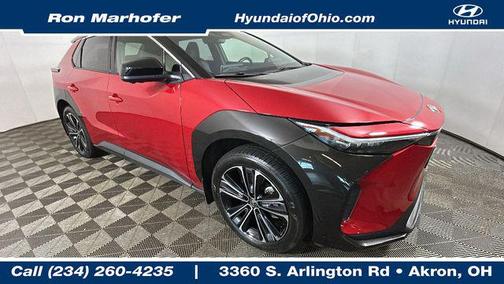 Supersonic Red w/Black Roof 2023 Toyota bZ4X Limited
