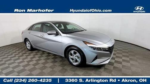 Shimmering Silver Pearl 2023 Hyundai ELANTRA SE