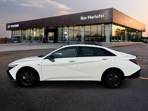 Atlas White 2026 Hyundai ELANTRA N Line