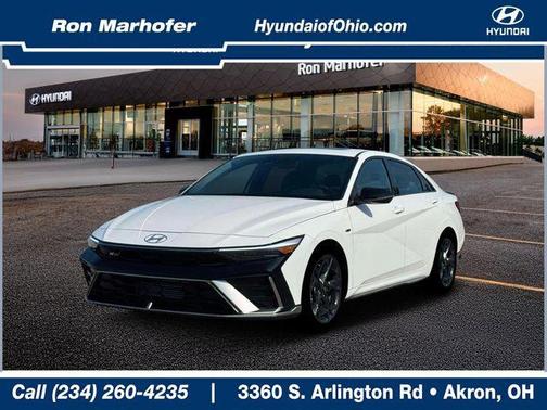 Atlas White 2026 Hyundai ELANTRA N Line