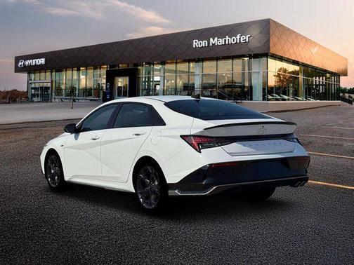 Atlas White 2026 Hyundai ELANTRA N Line