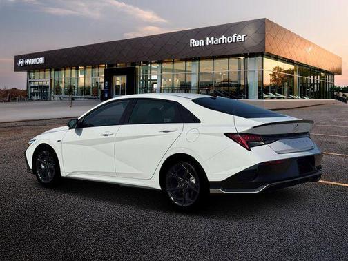 Atlas White 2026 Hyundai ELANTRA N Line