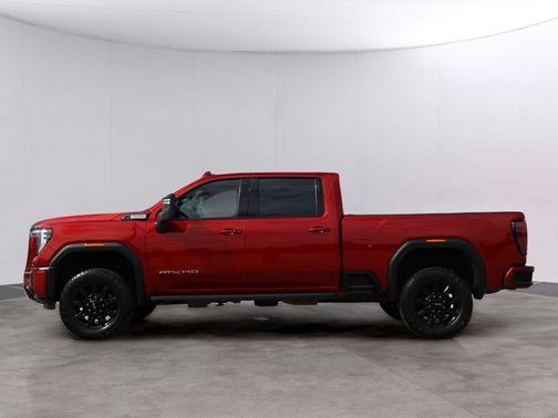 Volcanic Red Tintcoat 2024 GMC Sierra 3500 AT4