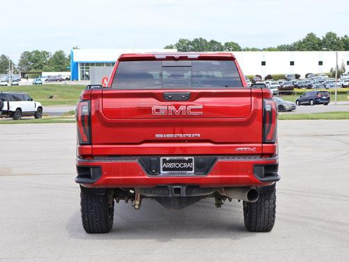 Volcanic Red Tintcoat 2024 GMC Sierra 3500 AT4