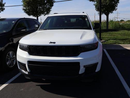 Bright White Clearcoat 2025 Jeep Grand Cherokee L Limited