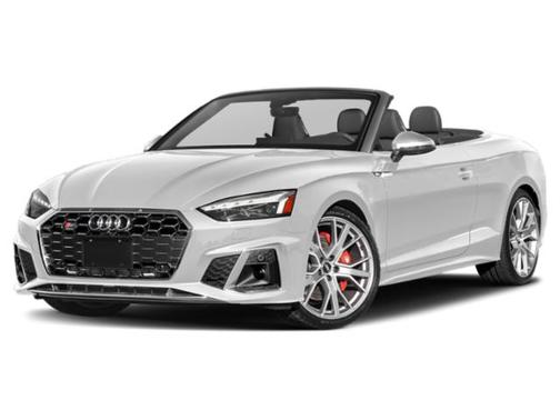 Glacier White Metallic/Black Roof 2024 Audi S5 3.0T Premium Plus