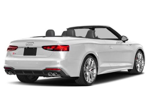 Glacier White Metallic/Black Roof 2024 Audi S5 3.0T Premium Plus