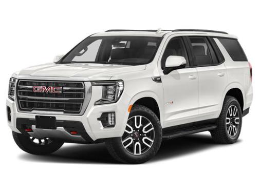 White Frost Tricoat 2023 GMC Yukon 4WD AT4