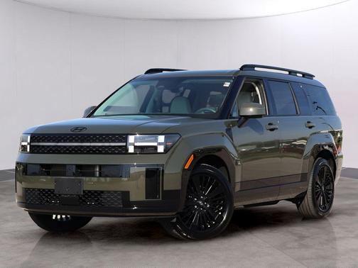 Rockwood Green 2025 Hyundai SANTA FE HEV Calligraphy