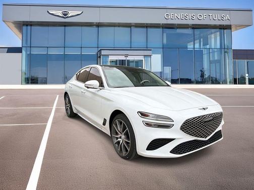 Alta White 2026 Genesis G70 2.5T AWD Prestige