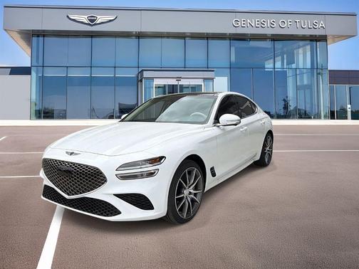 Alta White 2026 Genesis G70 2.5T AWD Prestige