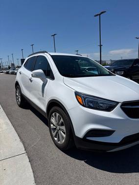 Summit White 2019 Buick Encore Preferred