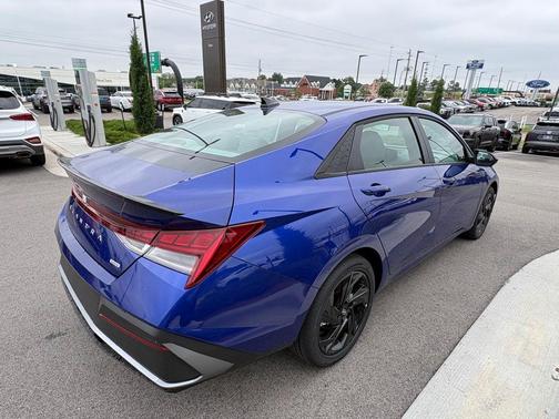 Intense Blue 2026 Hyundai ELANTRA HEV SEL Sport