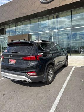 Twilight Black 2019 Hyundai SANTA FE SEL 2.4