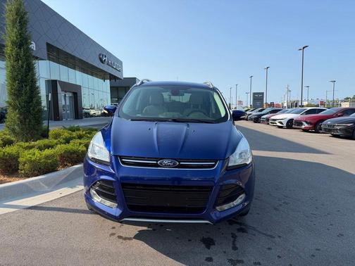 Blue 2014 Ford Escape Titanium