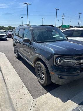 Alto Blue Metallic Tinted Clearcoat 2021 Ford Bronco Sport Big Bend