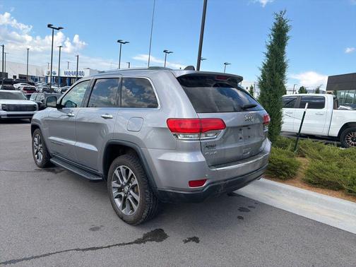 Billet Silver Metallic Clearcoat 2018 Jeep Grand Cherokee Limited