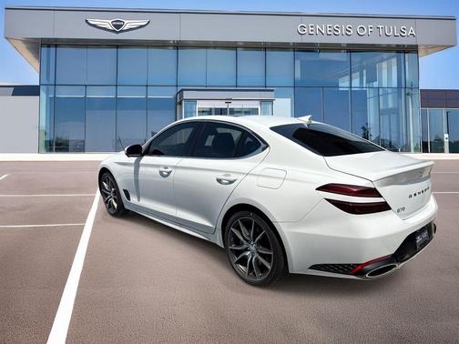 Alta White 2026 Genesis G70 2.5T RWD Prestige
