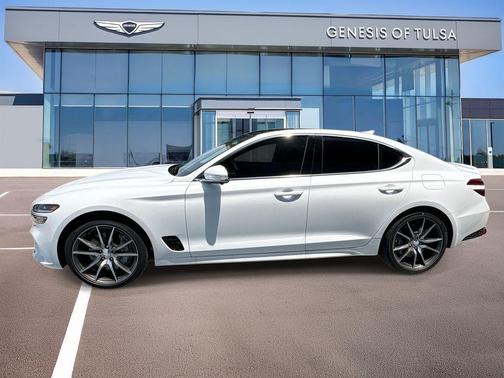 Alta White 2026 Genesis G70 2.5T RWD Prestige