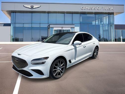 Alta White 2026 Genesis G70 2.5T RWD Prestige