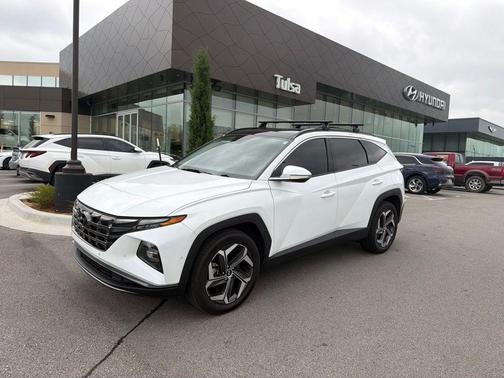 Quartz White 2022 Hyundai TUCSON Limited