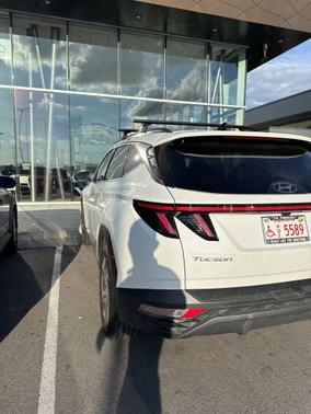 Quartz White 2022 Hyundai TUCSON Limited