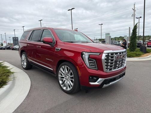 Volcanic Red Tintcoat 2025 GMC Yukon Denali