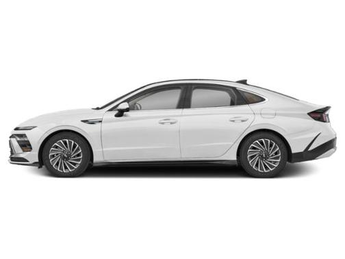 Serenity White 2026 Hyundai SONATA Hybrid Limited