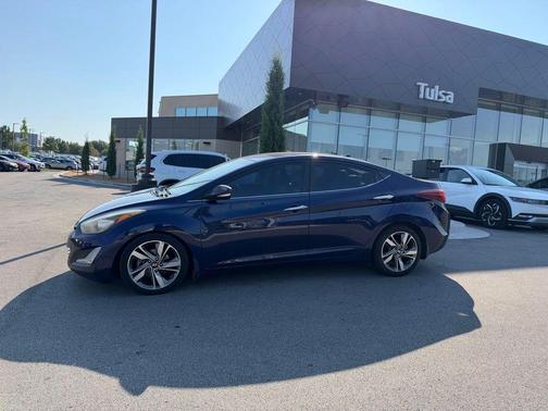 Indigo Blue Pearl 2014 Hyundai ELANTRA Limited