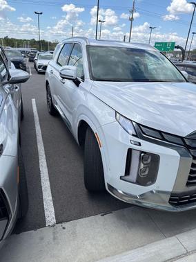 Hyper White 2024 Hyundai PALISADE Calligraphy