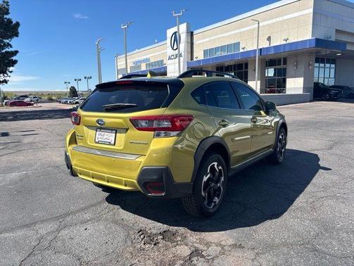 Plasma Yellow Pearl 2023 Subaru Crosstrek Limited