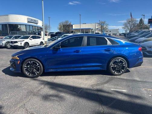 Sapphire Blue 2023 Kia K5 GT-Line